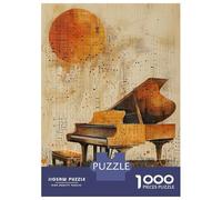 Puzzle Da 1000 Pezzi Per Adolescenti Piano Abstract Melancholy Puzzle Per Adulti Giocattoli Antistress Analisi E Logica Regalo Di Compleanno, Regali, 70x50cm/1000pcs