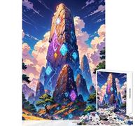 Puzzle da 1000 pezzi per adolescenti pietre avvolte con rune giocattoli per la decorazione della casa regali di compleanno gioco impossibile per compleanno Natale dimensioni 50x75cm
