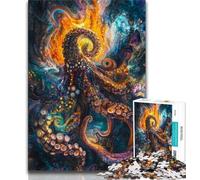 Puzzle da 1000 pezzi per adolescenti Pinguini sotto l'aurora boreale 1000 pezzi per adolescenti, gioco a quiz, decorazione da parete, regali unici per compleanno e Natale (dimensioni 75x50cm)