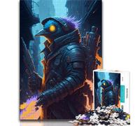 Puzzle da 1000 pezzi per adolescenti pinguino anarchico artico puzzle da 1000 pezzi interessante riduzione dello stress interazione genitore-figlio 75x50cm