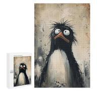 Puzzle da 1000 pezzi per adolescenti, pinguino triste, adolescenti, puzzle, giocattoli fai da te, decorazione da parete, aiuta l'esercizio cerebrale, 1000 pezzi