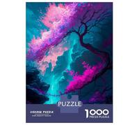 Puzzle Da 1000 Pezzi Per Adolescenti Pink Cherry Blossom Nature Puzzle Per Adulti Giochi Rilassanti Corsa Di Velocità Manuale Offerta Come Regalo Per Tutta La Famiglia 70x50cm/1000pcs