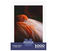 Puzzle Da 1000 Pezzi Per Adolescenti Pink Flamingo Close-up Puzzle Per Adulti Gioco Pratico Assemblaggio Di Modelli Per Compleanno, Natale 70x50cm/1000pcs