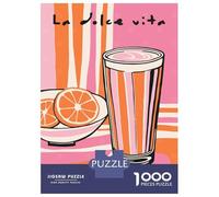 Puzzle Da 1000 Pezzi Per Adolescenti Pink La Dolce Vita Puzzle Per Adolescenti Giochi Rilassanti Corsa Di Velocità Manuale Aiuta Ad Allenare Il Cervello 52x38cm/1000pcs