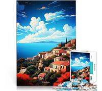 Puzzle da 1000 pezzi per adolescenti Pittura ad olio di Calabria Gioco impegnativo e gioco in famiglia perché è ideale come regalo per tutta la famiglia 75x50cm