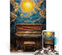 Puzzle da 1000 pezzi per adolescenti Pittura spirituale per pianoforte apprendimento educativo Giocattoli per la decorazione della casa 50x70cm