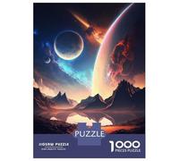 Puzzle Da 1000 Pezzi Per Adolescenti Planet Lake Landscape Puzzle Per Adulti Giochi Rilassanti Regalo Di Compleanno Regali Unici Per Compleanno E Natale 52x38cm/1000pcs