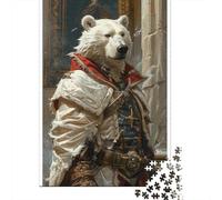 Puzzle Da 1000 Pezzi Per Adolescenti Polar Bear Armor Fantasy Artwork Puzzle Per Adolescenti Giocattoli Fai Da Te Analisi E Logica Per Compleanno, Natale 52x38cm/1000pcs