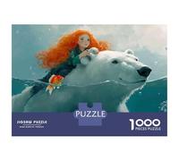Puzzle Da 1000 Pezzi Per Adolescenti Polar Bear Fantasy Artwork Puzzle Per Adulti Gioco Pratico Regali Per Donne Regali Per Amici E Familiari 38x26cm/1000pcs
