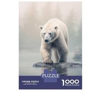 Puzzle Da 1000 Pezzi Per Adolescenti Polar Bear Wildlife Photo Puzzle Per Adulti Giochi Rilassanti Vacanza A Casa Passatempo Impegnativo Da Completare 70x50cm/1000pcs