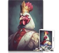 Puzzle da 1000 pezzi per adolescenti Pollo incantato Accogliente e rilassante Divertimento per il tempo libero Vestibilità perfetta Alta precisione Dimensioni giocattolo 50x75cm