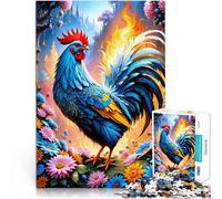 Puzzle da 1000 pezzi per adolescenti Pollo mitico Aiuta il cervello ad allenare i giocattoli che creano dipendenza per coltivare la pazienza Ottimi regali e giocattoli 26x38cm