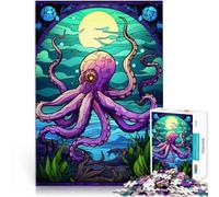 Puzzle da 1000 pezzi per adolescenti Polpo Magia del Mare giocattoli educativi per l'apprendimento Lista dei desideri con Babbo Natale 75x50cm