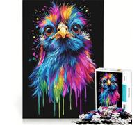 Puzzle da 1000 pezzi per adolescenti Pop Art Rainbow Silkie Chi gioco rompicapo difficile e stimolante ideale come regalo per tutta la famiglia 38x26cm