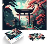 Puzzle da 1000 pezzi per adolescenti Porta Torii giapponese Giocattoli da gioco per regalo di famiglia è ideale come regalo per tutta la famiglia 52x38cm
