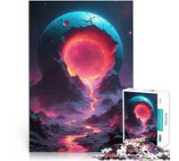 Puzzle da 1000 pezzi per adolescenti Portale Cosmico per il giocattolo di sfida del gioco educativo Regalo di compleanno, regali, arte murale 52x38cm