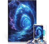Puzzle da 1000 pezzi per adolescenti Portale del tunnel cosmico Gioco di famiglia antistress sfida difficile Ottimi regali e giocattoli 52x38cm