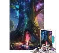 Puzzle da 1000 pezzi per adolescenti "Portale verso l'ignoto" - Difficile e stimolante per il divertimento in famiglia - Gioco divertente per ragazzi dai 14 anni in su - Gioco di puzzle offerto