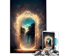 Puzzle da 1000 pezzi per adolescenti Portale verso un nuovo universo Gioco rilassante ed educativo ideale come regalo di compleanno o per migliorare la memoria (dimensioni 38x26cm)