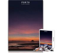 Puzzle da 1000 pezzi per adolescenti Porto Gioco di sfida unico Antistress Regali di Babbo Natale segreto Dimensioni 50x75cm