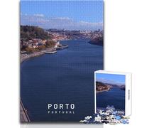 Puzzle da 1000 pezzi per adolescenti Porto Gioco di sfida unico Antistress Regali di Babbo Natale segreto Dimensioni 38x52cm