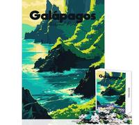 Puzzle da 1000 pezzi per adolescenti poster di viaggio del Parco nazionale delle Galapagos giocattoli antistress fantastici regali e giocattoli gioco rompicapo allena il cervello e le mani 50x75cm