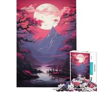 Puzzle da 1000 pezzi per adolescenti poster Vaporwave giapponese per giochi educativi giocattoli educativi opere d'arte regalo taglio di precisione (dimensioni 38x26cm)