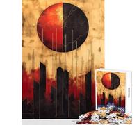 Puzzle da 1000 pezzi per adolescenti potere celeste minimalismo giocattoli fai da te fantastici regali e giocattoli gioco educativo aiuta l'esercizio del cervello dimensioni 50x75cm