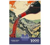 Puzzle Da 1000 Pezzi Per Adolescenti Pour in The Wine Puzzle Per Adulti Giochi Rilassanti Sfida Difficile Divertimento A Casa Attività, 70x50cm/1000pcs