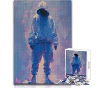 Puzzle da 1000 pezzi per adolescenti Presenza silenziosa Rilassante Tempo libero Preciso Incastro Precisione Giocattolo Dimensioni 38x52cm