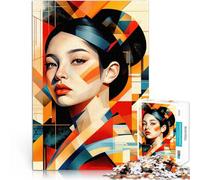 Puzzle da 1000 pezzi per adolescenti Principessa asiatica Giocattoli da gioco per regalo di famiglia Collezione di artisti, Belle arti 52x38cm