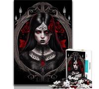 Puzzle da 1000 pezzi per adolescenti, Principessa delle Tenebre, puzzle per adolescenti, ideali come regalo per tutta la famiglia dai 14 anni in su (dimensioni 38x26cm)