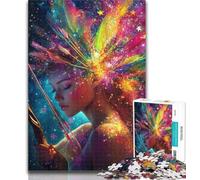 Puzzle da 1000 pezzi per adolescenti, principessa indiana, per adulti, 1000 pezzi, per la decorazione della casa, per età dai 14 anni in su, 50x75cm