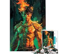Puzzle da 1000 pezzi per adolescenti Prometeo Liberato︰ Custode della Fiamma Sacra Puzzle per adulti Giocattolo Decorazione da parete Arte da parete compleanno e Natale (38x26cm)