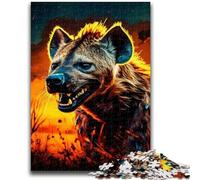 Puzzle da 1000 pezzi per adolescenti, psichedelico, la iena, 1000 pezzi per adulti, gioco a quiz, decorazione da parete, regali unici per compleanno e Natale (26x38cm)