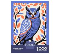 Puzzle Da 1000 Pezzi Per Adolescenti Purple Aesthetic Owl Puzzle Gioco Rompicapo Ma Divertente E Umoristico Regali Unici Per Compleanno E Natale 52x38cm/1000pcs