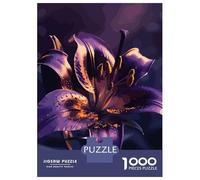 Puzzle Da 1000 Pezzi Per Adolescenti Purple Flower Puzzle Per Adulti Gioco Rompicapo Assemblaggio Di Modelli Regali Di Compleanno E Unici 38x26cm/1000pcs