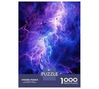 Puzzle Da 1000 Pezzi Per Adolescenti Purple Thunderstorm Puzzle Per Adulti Giocattolo Antistress Modello Da Assemblare È Ideale Come Regalo 52x38cm/1000pcs