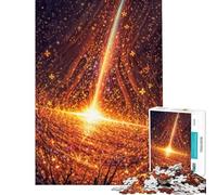 Puzzle da 1000 pezzi per adolescenti puzzle a raggi solari dorati per adulti giocattolo decorativo da parete ideale per migliorare la memoria regalo di compleanno (dimensioni 50x75cm)