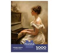 Puzzle Da 1000 Pezzi Per Adolescenti Puzzle A Serenade at The Piano Puzzle Per Adulti Gioco Per Famiglie Analisi E Logica Regali Di Compleanno E Unici 70x50cm/1000pcs