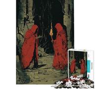 Puzzle da 1000 pezzi per adolescenti puzzle a tema "Incontro misterioso" giochi divertenti decorazione per la casa attività divertenti da fare in casa (dimensioni 38x26cm)