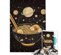 Puzzle da 1000 pezzi per adolescenti puzzle a tema ramen giapponese gioco pratico per adulti sfida difficile da completare (dimensioni 50x75cm)