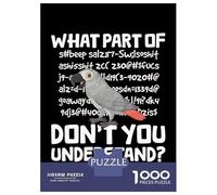 Puzzle Da 1000 Pezzi Per Adolescenti Puzzle African Grey Parrot Puzzle Per Adulti Giochi Rilassanti Che Migliorano La Memoria Regali Di Compleanno E Unici 52x38cm/1000pcs