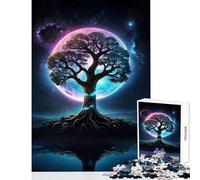 Puzzle da 1000 pezzi per adolescenti Puzzle Albero Cosmico della Vita Giocattoli fai da te Ottimo regalo per giochi per gioco educativo Decompressione intellettuale Dimensioni 38x26cm