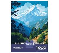 Puzzle Da 1000 Pezzi Per Adolescenti Puzzle Annapurna Circuit Nepal Mountain Landscape Puzzle Per Adulti Gioco Per Famiglie Regali Per Donne Difficile E Stimolante 70x50cm/1000pcs
