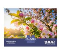 Puzzle Da 1000 Pezzi Per Adolescenti Puzzle Apple Blossoms in Spring Sunlight Puzzle Per Adulti Giochi Rilassanti Ma Divertenti E Umoristici È Ideale Come Regalo 70x50cm/1000pcs