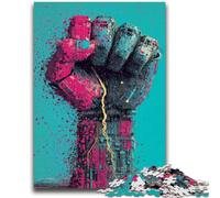 Puzzle da 1000 pezzi per adolescenti, puzzle artistici con sculture misteriose per adolescenti, gioco a quiz, decorazione da parete, regali unici per compleanno e Natale (75x50cm)