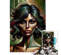 Puzzle da 1000 pezzi per adolescenti puzzle astratti con immagini emozionali per adulti giochi divertenti decorazioni murali che aiutano ad allenare il cervello (dimensioni 50x75cm)