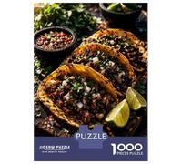 Puzzle Da 1000 Pezzi Per Adolescenti Puzzle Authentic Street Tacos with Salsa And Lime Puzzle Per Adulti Gioco Per Famiglie Analisi E Logica Regali Di Compleanno E Unici 38x26cm/1000pcs
