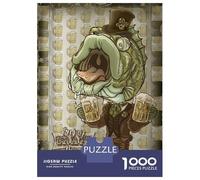 Puzzle Da 1000 Pezzi Per Adolescenti Puzzle Bass Fish Enjoy Craft Beer Puzzle Per Adolescenti Giochi Rilassanti Decorazione Perfetta Regali Di Compleanno E Unici 38x26cm/1000pcs